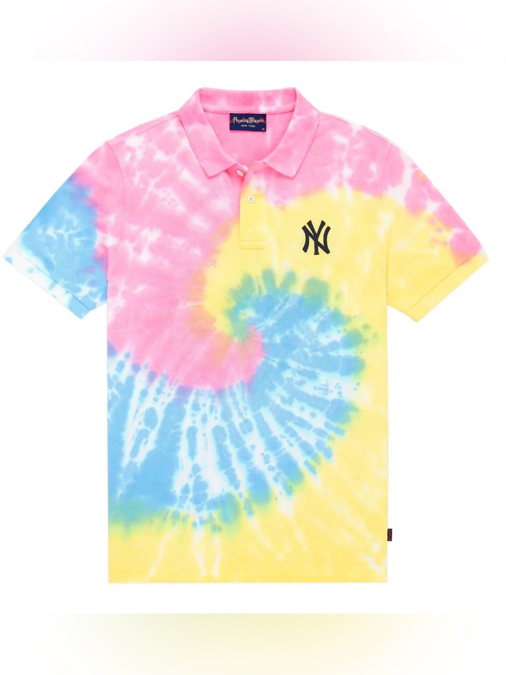 Rowing Blazers x NY Yankees Tie-Dye Polo